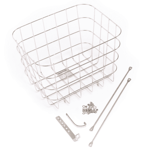 Stainless Basket - polished silver