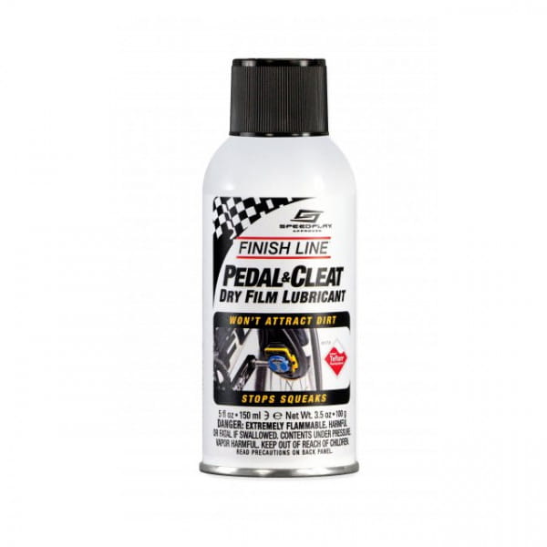 Pedal Cleat Dry Film Lubricant