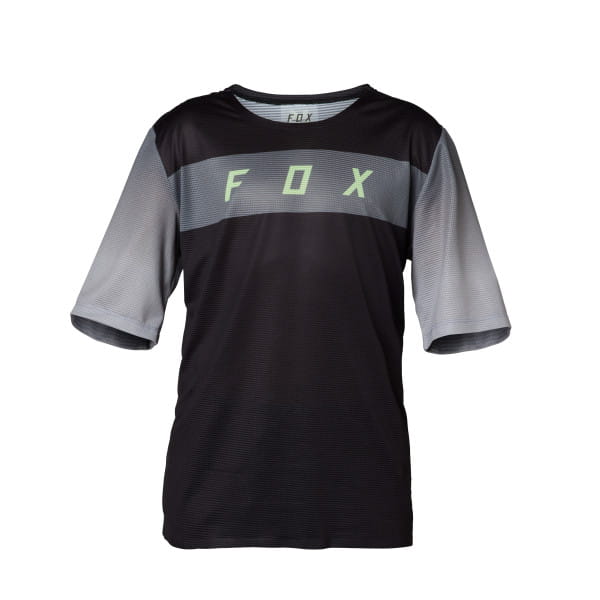 Youth Flexair Short Sleeve Jersey - Black