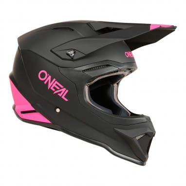1SRS Youth Helm SOLID black/pink