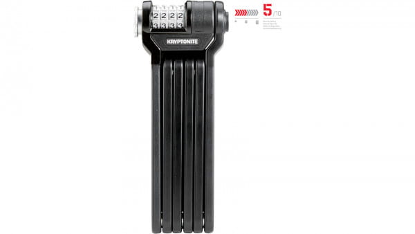 Keeper 585 Combo Faltschloss (85cm) - schwarz