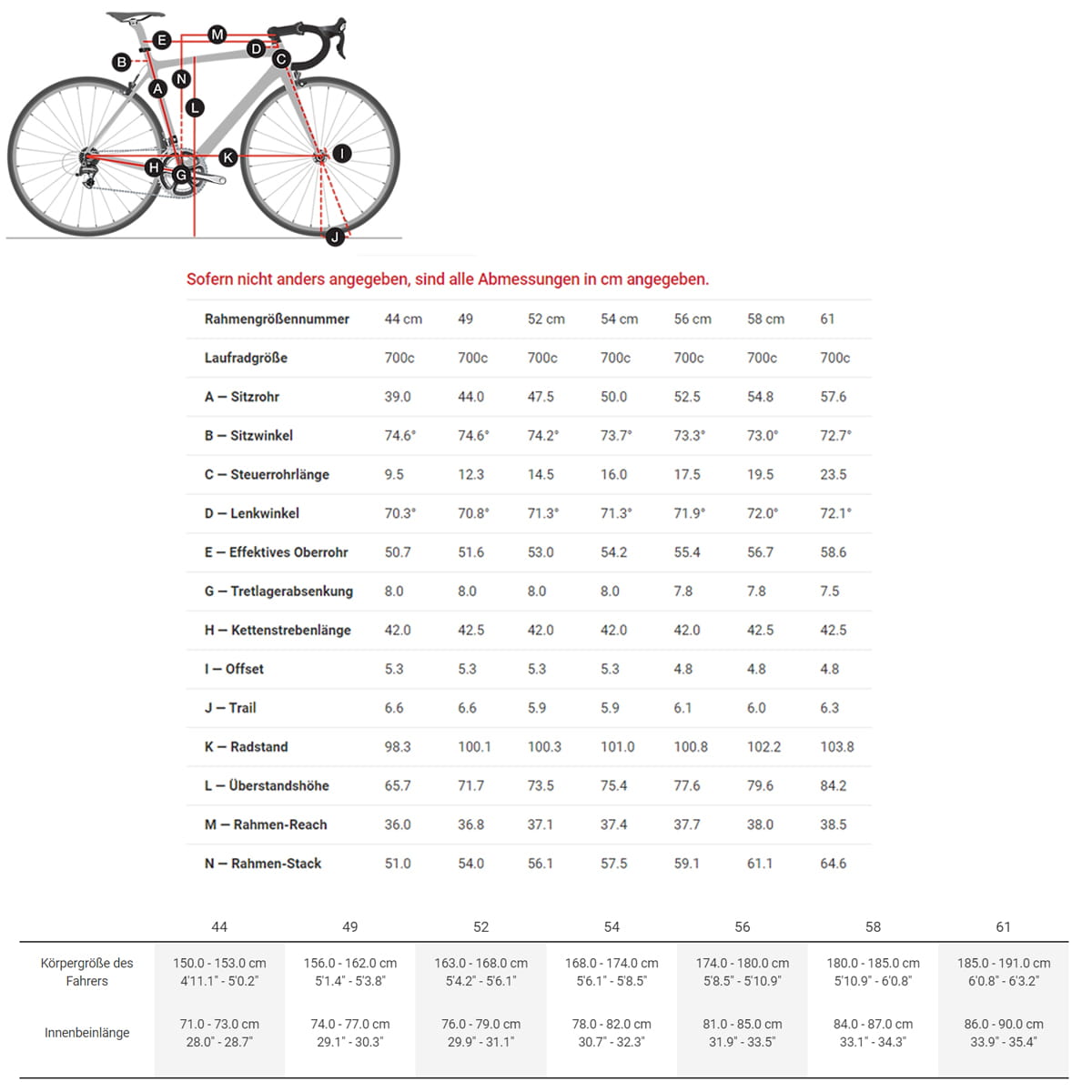 bicycle xl size