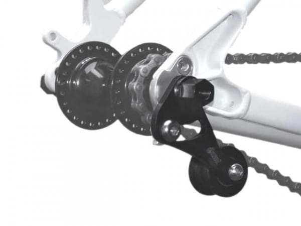 Single chain horizontal tensioner dropouts speed Surly Singleator