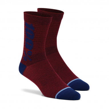 Rythym Socks - Red/Blue