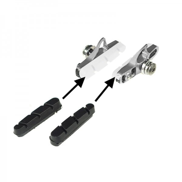 Brake Pads Inserts replacement brake pads - for aluminium rims