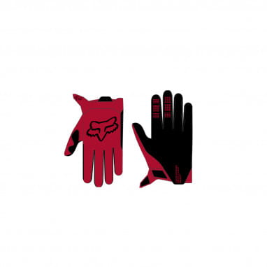 Legion Thermo - Gloves - Flame Red - Dark Red/Black
