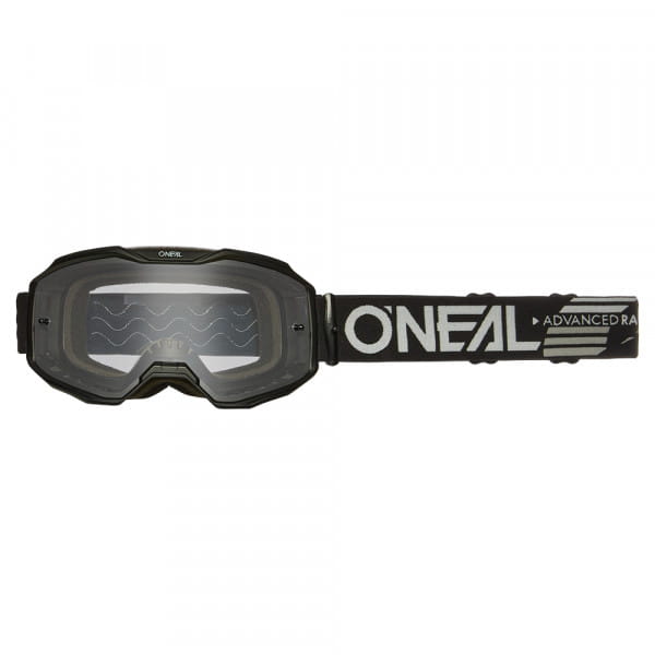 B-10 Goggle SOLID black - clear