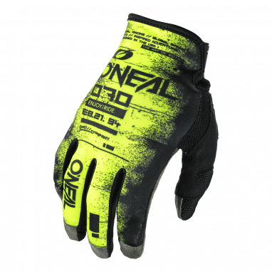 MAYHEM Glove SCARZ - black/neon yellow