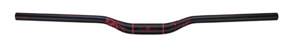 Lead DH/XC handlebar - 770 mm - black/red