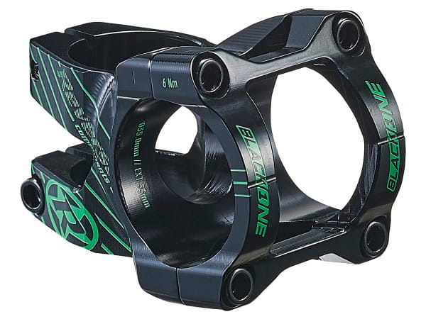 Black One Enduro Stem 35 mm - black/green - 35 mm