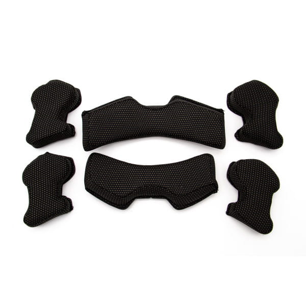 Neck and chin replacement pads for Trajecta fullface helmet - thin