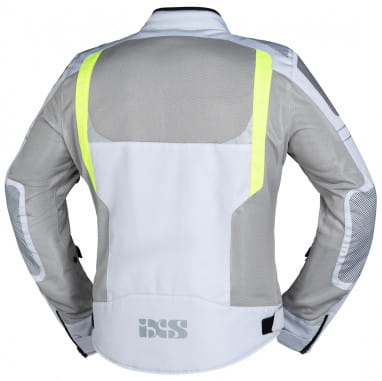 Sport jacket Trigonis-Air light gray-neon yellow
