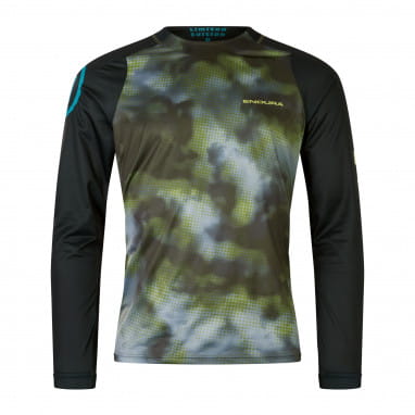 Pixel Cloud T-Shirt LTD (lange mouw) - Zwart