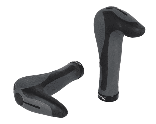 Ergonomic Griffe Hitch GR-G16, mit integrierten Barends - schwarz/grau