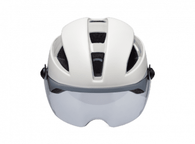 Coban Plus Urban Helmet - Matt Gloss White Grey