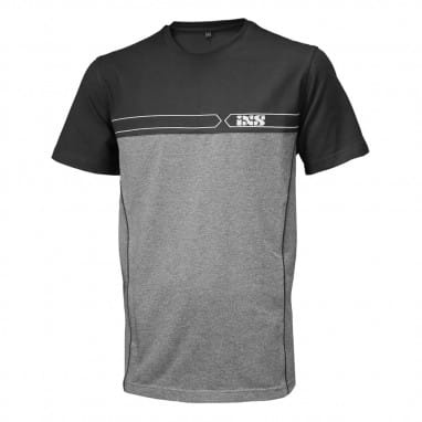 Team T-Shirt - grau-schwarz