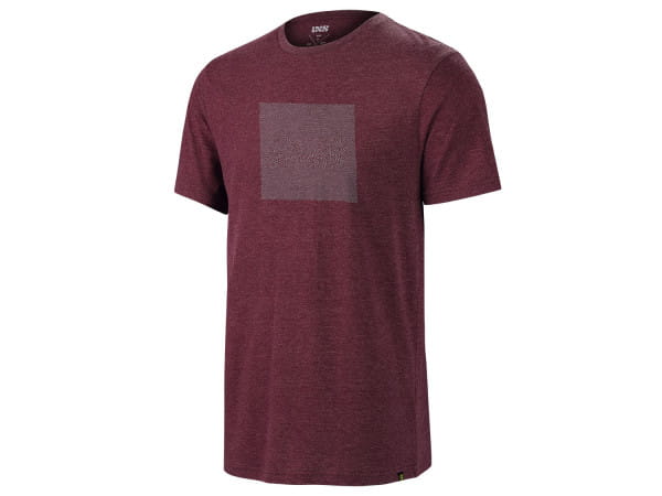 Illusion Organic Cotton T-Shirt - Raisin