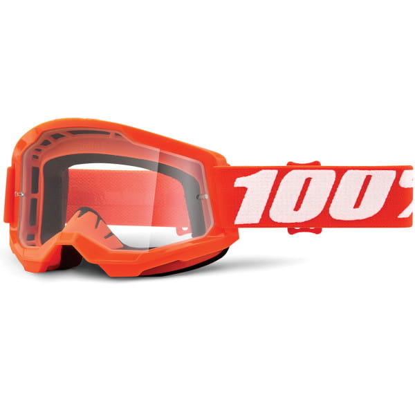 Strata Gen.2 Kids Anti Fog Goggles Clear - Orange