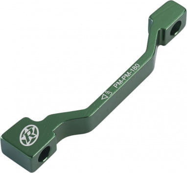 Disc adapter PM-PM 180 mm - green