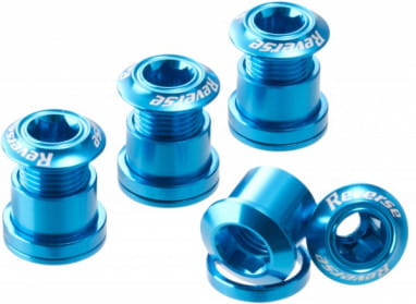 Chainring Bolt Set chainring bolts - 7mm - light blue