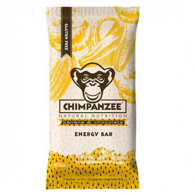 Energy bar chocolate banana