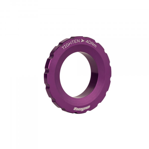 Center Lock Ring EX - Purple