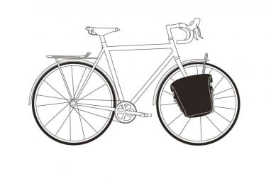 John o'Groats Front Pannier Fahrradtasche