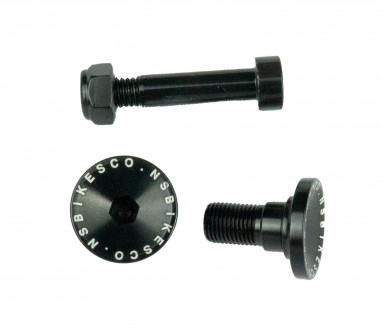 Snabb & Fuzz 29" Kit 1: Shock bolts and Nuts - Silver