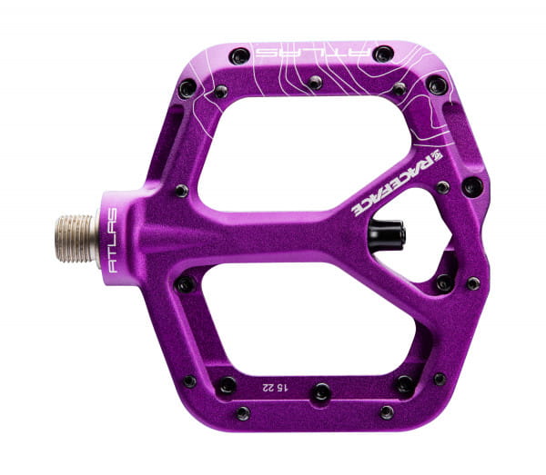 Atlas pedals - purple