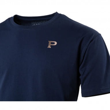 T-Shirt Logo bleu
