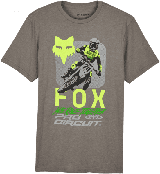 Fox X Pro Circuit Premium - Maglietta a manica corta - Grafite