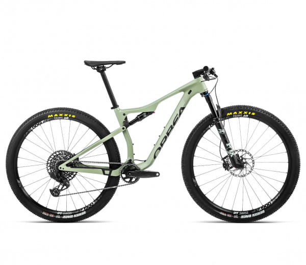 OIZ M11-AXS Lichen Green (Matte-Gloss) - Black (Matte)