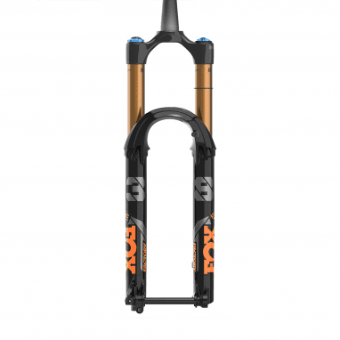 38 Float E-Bike+ 27.5 Zoll, 180 mm, 44 mm Offset - Schwarz/Orange