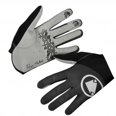 Hummvee Lite Icon Gloves - Black/Grey
