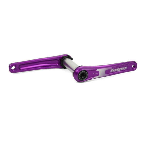 EVO Kurbelgarnitur ohne Spider 68/73 mm - Purple