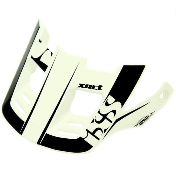 Replacement visor + pins ''Xact'' - White/Black