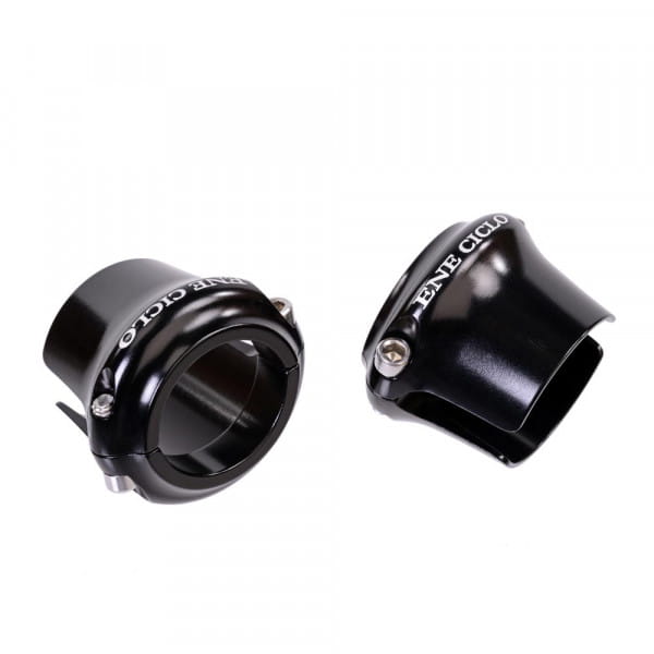 ENE handlebar tape clamps - black