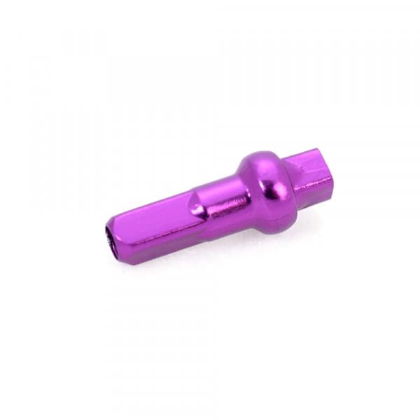 Aero spoke nipple - purple