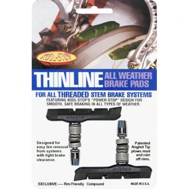 Plaquettes de frein T2 Thinline V-Brake