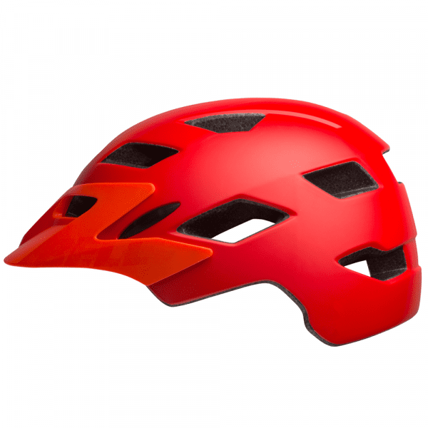 Sidetrack Kids Helmet - Red/Orange