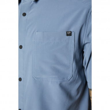 Flexair - Woven Short Sleeve Shirt - Light Blue