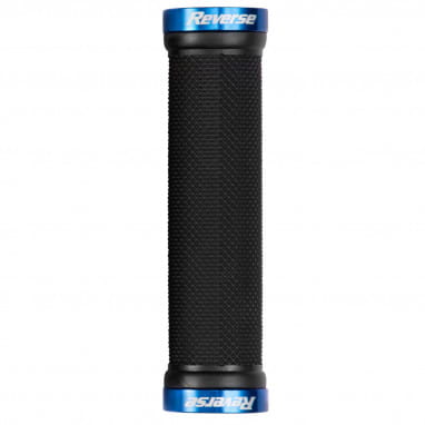 Classic Lock-On 31 mm grips with screw clamp - blue