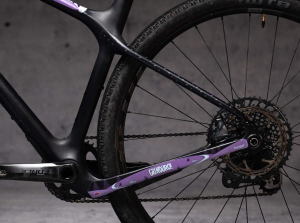 Grind Frame Protection Kit Grinduro - Purple Matte