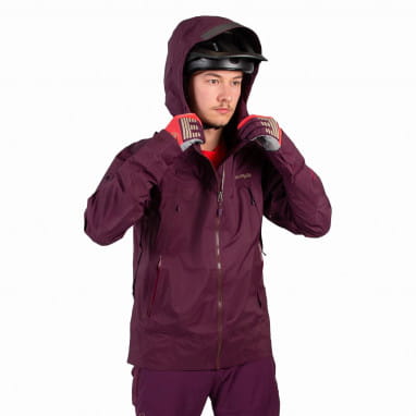 MT500 Wasserdichte Jacke II - Aubergine