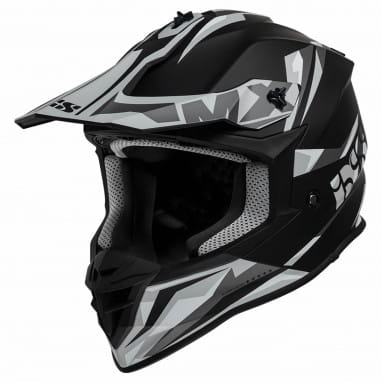 Motocrosshelm iXS362 2.0 - schwarz matt-grau