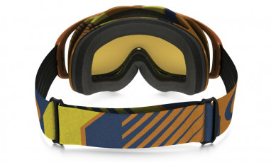 Crowbar MX Goggle - Biohazard Orange/Blue Fire Iridium