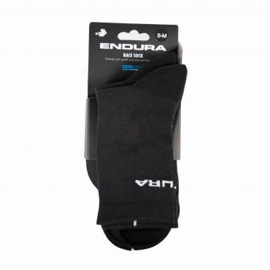 Coolmax® Race Socken (Dreierpack) - Schwarz