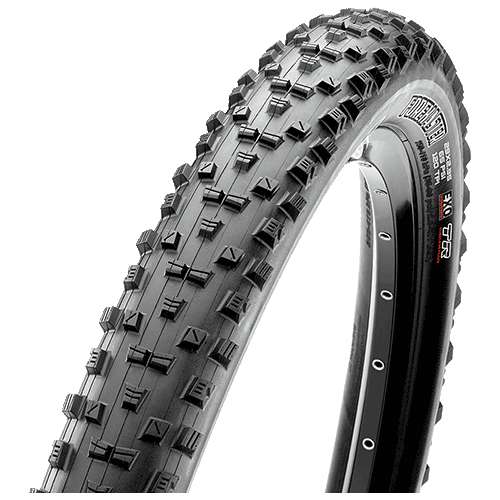 Maxxis Pneu pliable Forekaster WT 27.5x2.60 Inch Dual Compound TR Exo Pneus tubeless BMO Bike Mailorder