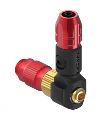 ABS-1 Pro Chuck Pumpenkopf für Hochdruck-Leitungen - rot