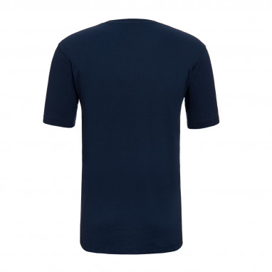 Mountain Box Logo T-Shirt - Blau